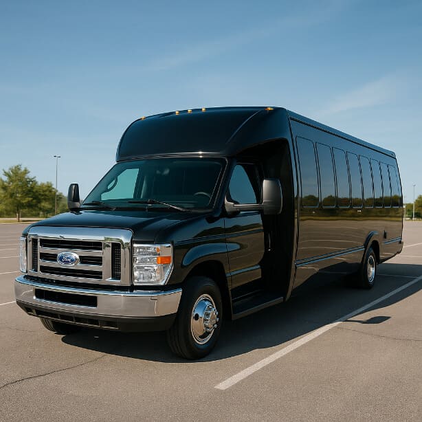Round Rock Coach Bus Service 18 Passenger Minibus