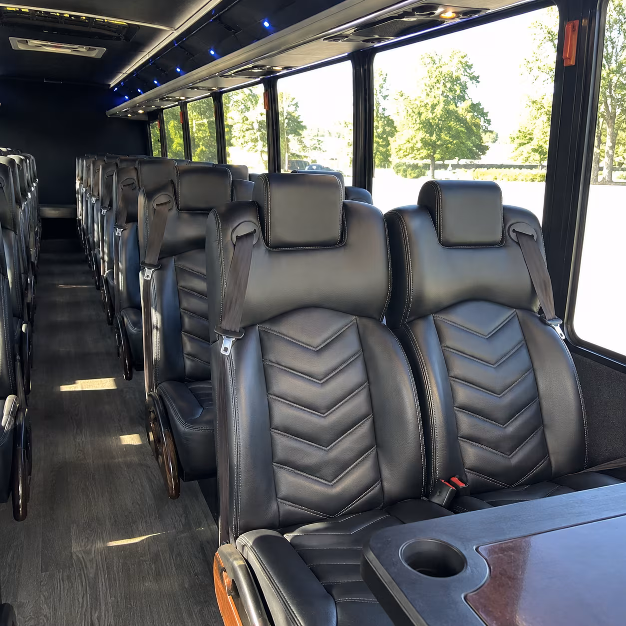 does the day of the week or the date change what a bus rental costs in round rock