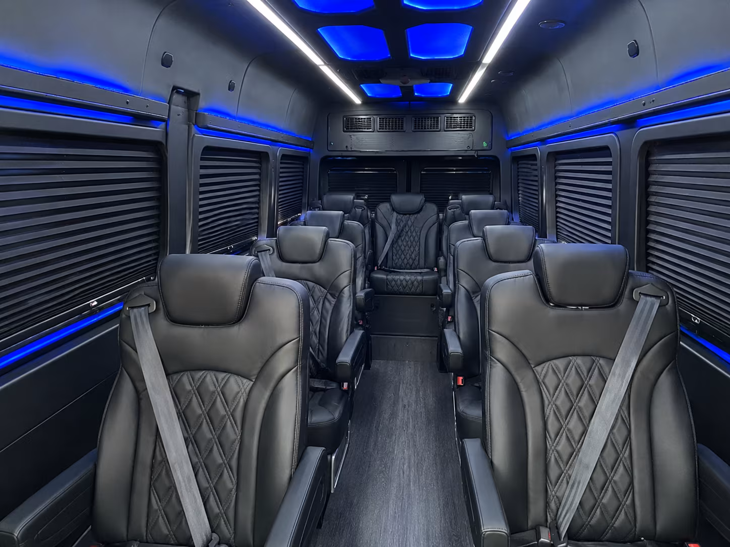 round rock corporate event transportation onboard seating