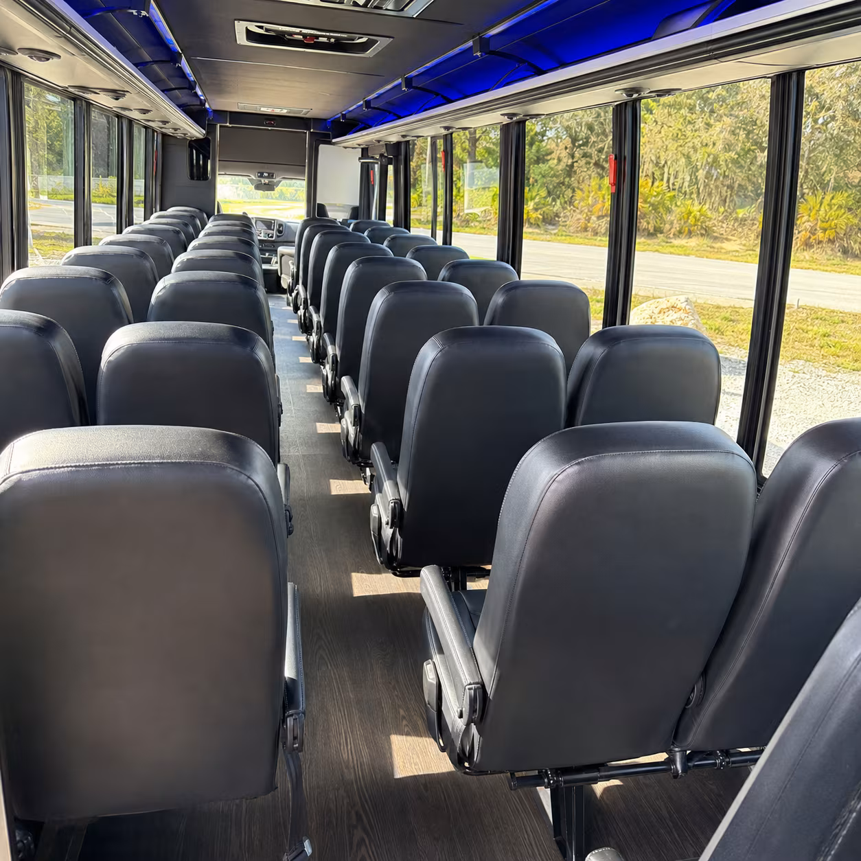 round rock employee transportation onboard seating