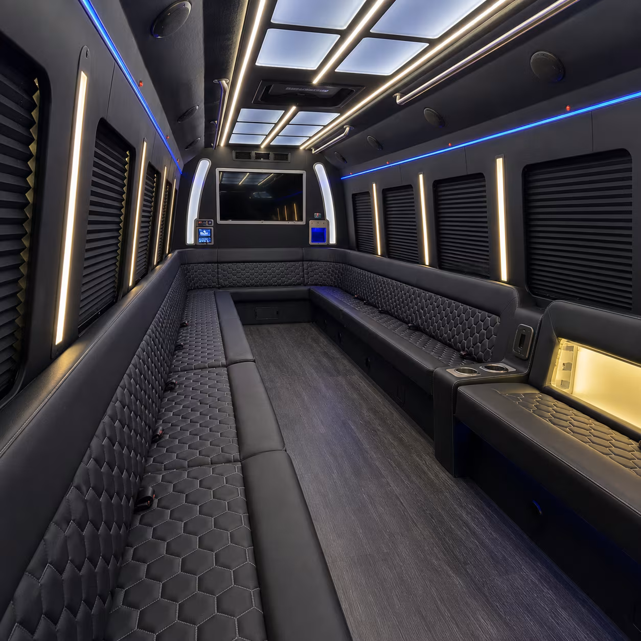 round rock night on town party bus rental