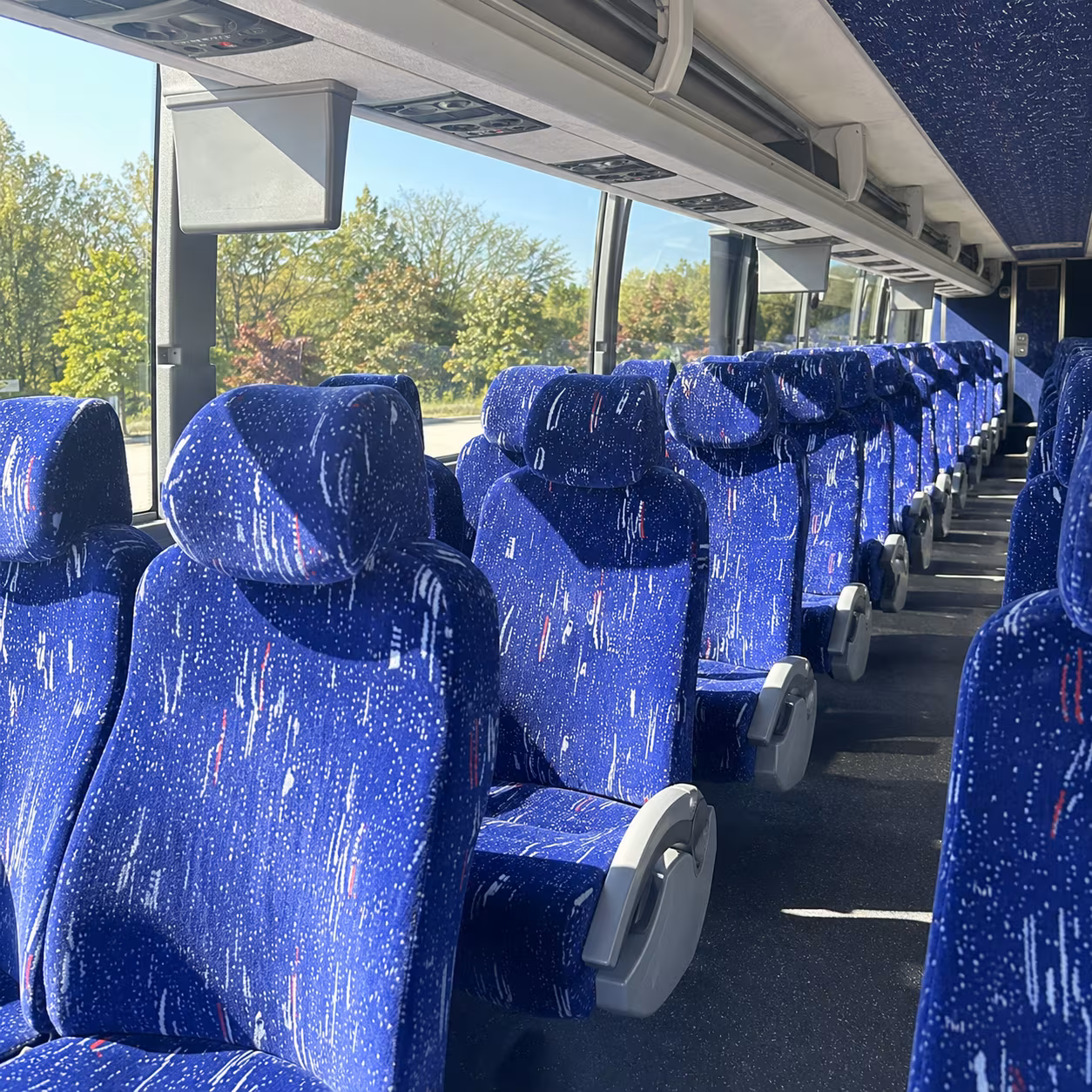 round rock sporting event transportation onboard seating