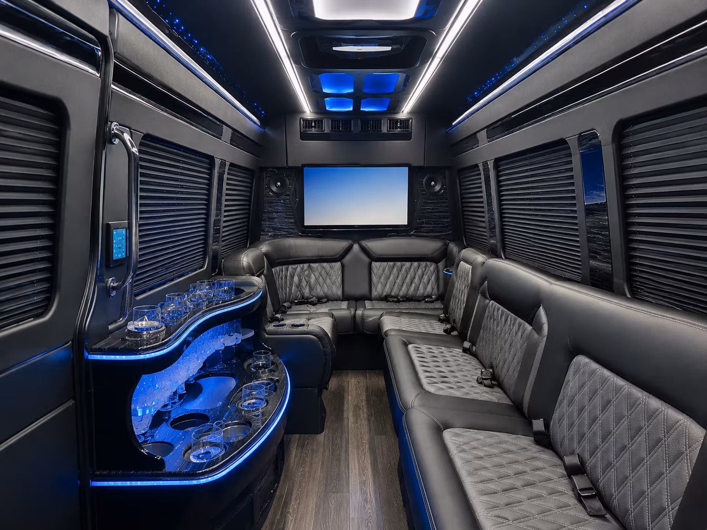 round rock sprinter limousine interior